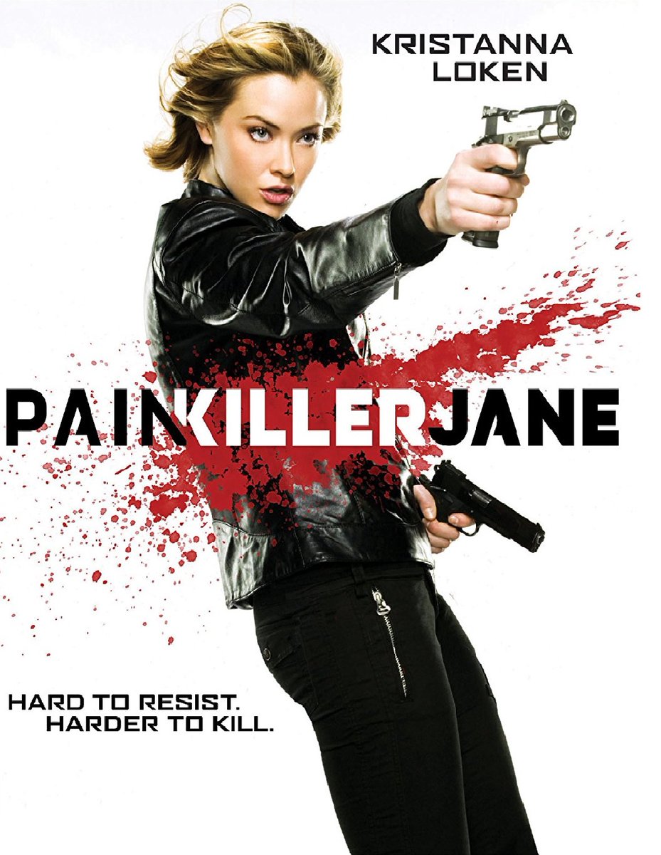 Telecanal's tweet photo. PAINKILLER JANE. 23 horas. Lunes a viernes. Jane y su equipo combaten asesinos, pirómanos, reclusos, bestias míticas, ejércitos de muertos vivientes, alucinaciones asesinas y más, todo en un mundo  donde nada es lo que parece ... Con Kristanna Loken. https://t.co/X7WHDyus4y