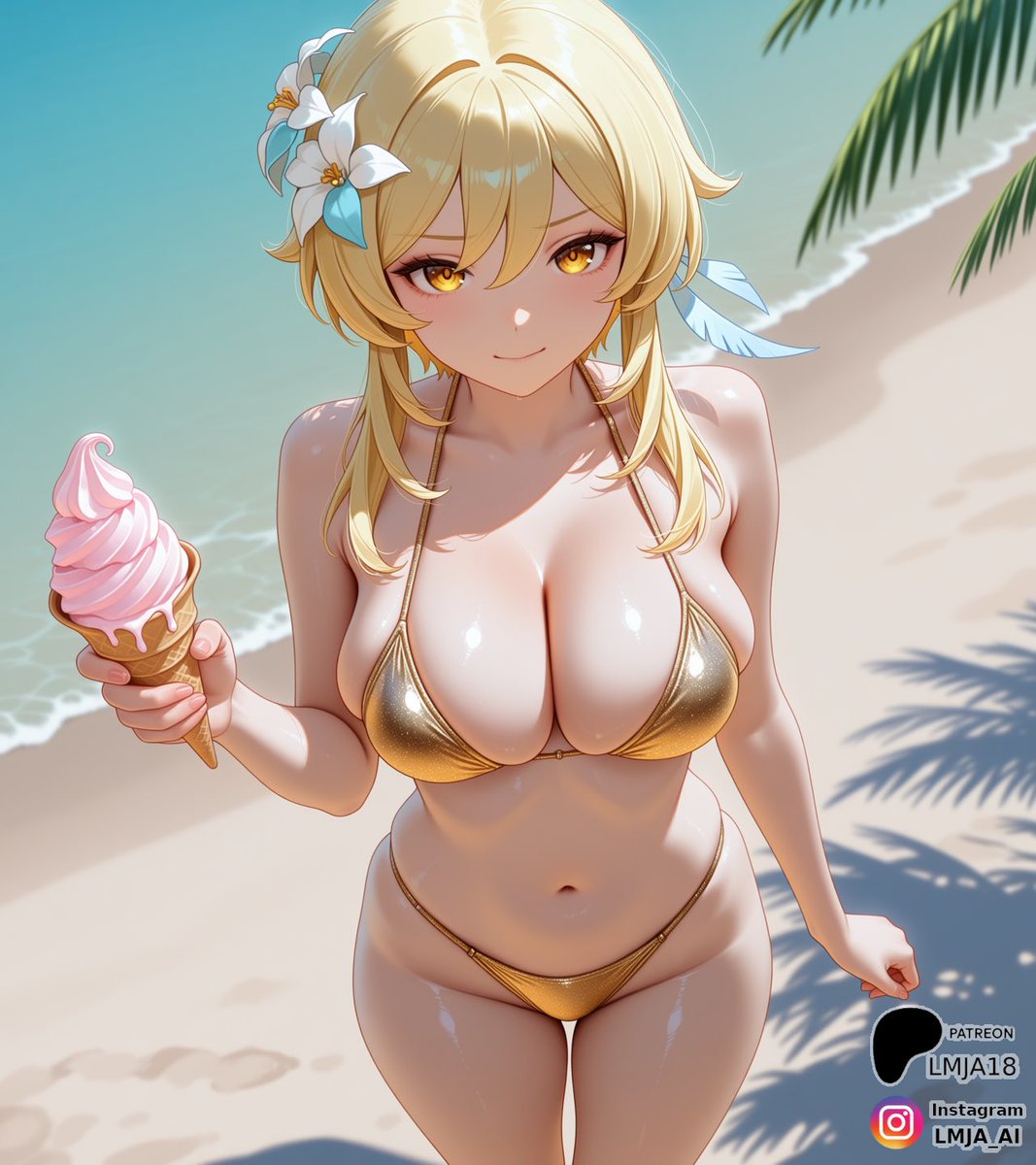 LMJArtworks's tweet photo. And a couple more images to preview 😏
Full ice cream set over on the Patreon 🍦
#aiart #animeart #animescenes #fanart #aiイラスト #tifa #finalfantasy7 #nikke #Genshinlmpactt #genshinimpact #bluearchive #naruto #hinata_hyūga https://t.co/CMOzDzhqDz