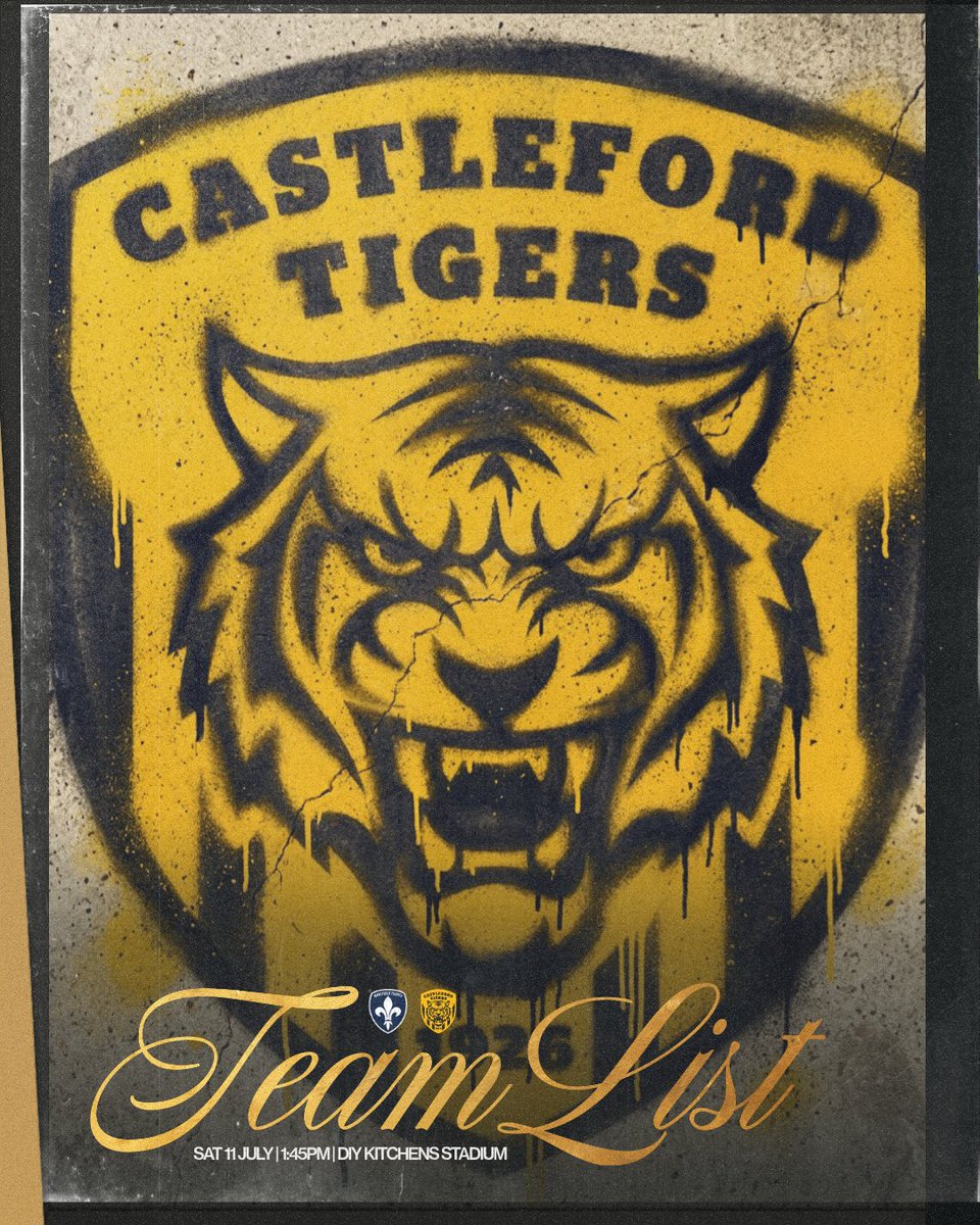 CTRLFC's tweet photo. GAME DAY | TEAM LIST ๐ Best of luck to our PDRL Tigers as they head to DIY Kitchens Stadium this afternoon for a showdown with @WTrinityRL 1:45pm KO โซ๏ธ๐ก๐ฏ
Rip in folks, wear that badge with pride ๐ซถ #COYF #GameDay #PDRL #RugbyLeague https://t.co/BD777SOGnn