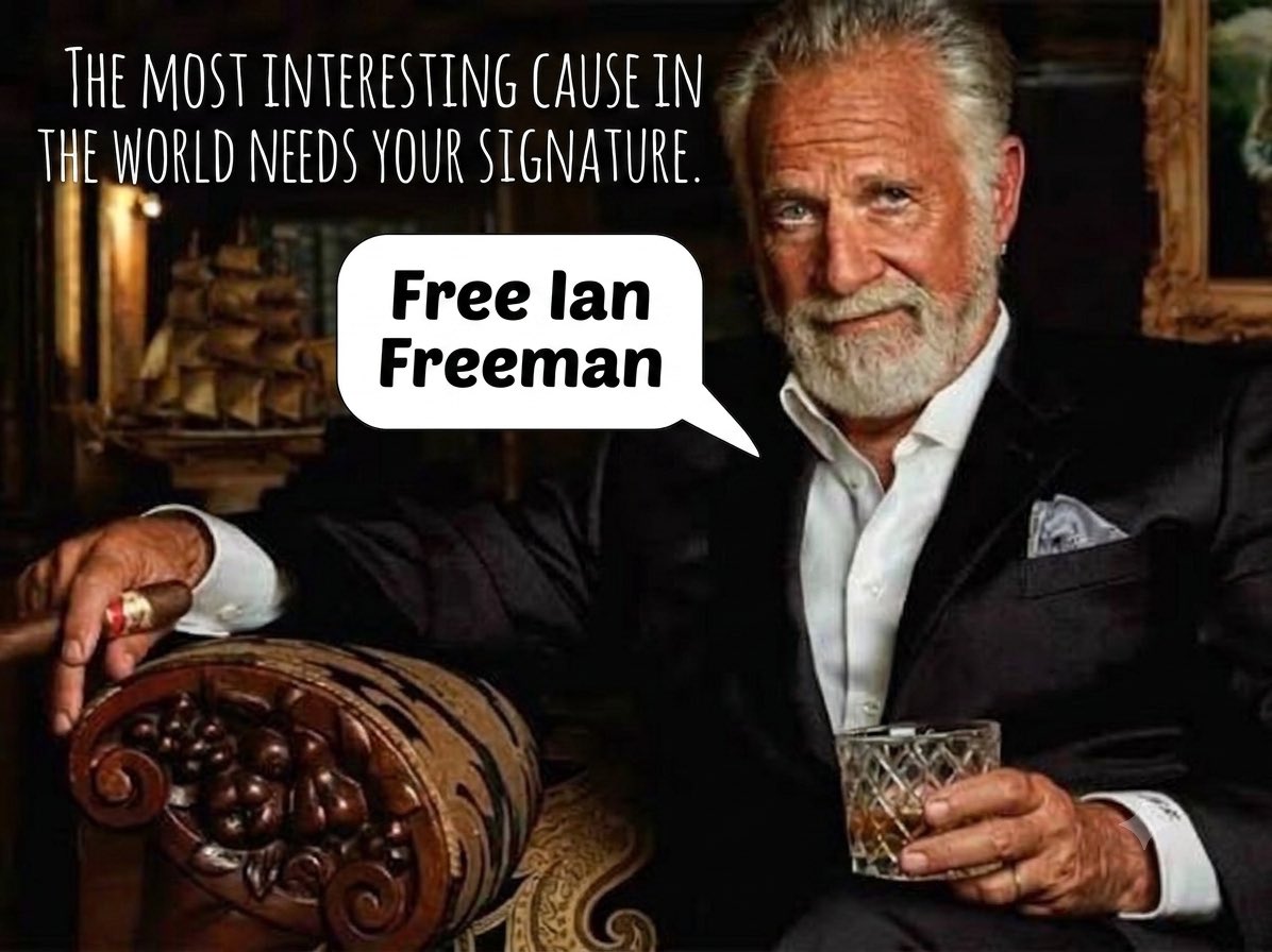 EOTS_Freedom's tweet photo. Stay thirsty, my friends, and remember:
Sign & share Ian Freeman’s petition
https://t.co/7avGNge5FD
#FreeIanFreeman #FreeIan #PrivacyIsNotCrime #EndCryptoLawFare #Bitcoin #Libertarian https://t.co/W5XAlayZWV