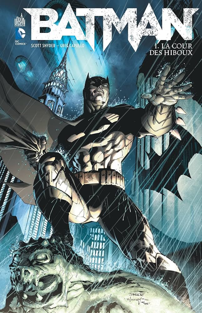 manuco22's tweet photo. 🦇 Batman: La Corte de los Búhos está en otro nivel.
Portada brutal de Greg Capullo para el Vol. 1 de Scott Snyder. Lluvia, acción y ese ambiente oscuro de Gotham que tanto nos gusta.
¿Quién más ama esta saga? 🔥
#Batman #LaCorteDeLosBuhos #CourtOfOwls #DCComics #GregCapullo https://t.co/CeiIReUK6W