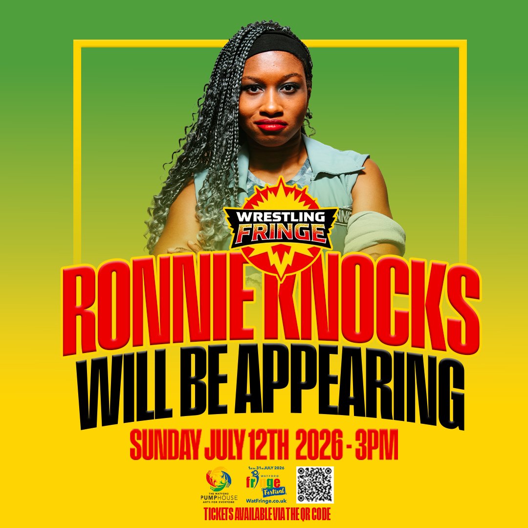WrestleFringe's tweet photo. 🛠️ 𝗥𝗢𝗡𝗡𝗜𝗘 𝗞𝗡𝗢𝗖𝗞𝗦 comes to the Fringe!

Competing in non-tournament action, @RonnieKnocks plots her gameplan with expert precision. Before arriving at the @WatFringe, rest assured she'll have a perfect blueprint for victory.

#WatFringe #WatFringe26 #WrestlingFringe https://t.co/REhq2ZXhB2