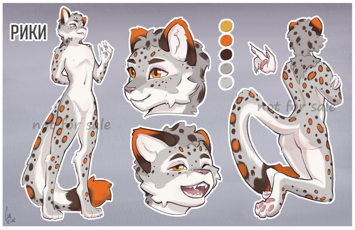 CaFyko's tweet photo. Riki (flat ref)
Comm for Dimon
#furryart #anthro #snow_leopard https://t.co/dSqKIyV1sr