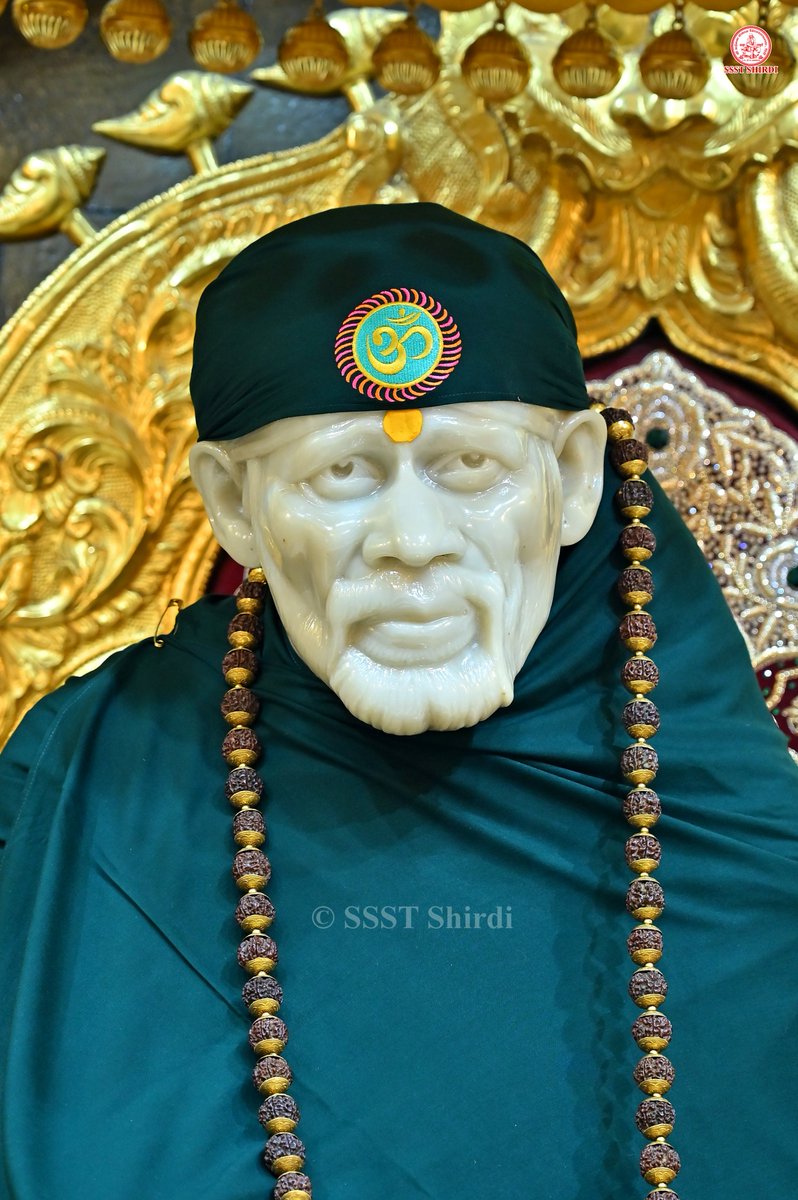SSSTShirdi's tweet photo. *!! ॐ साई राम !!*
*श्री साईबाबा संस्थान विश्वस्त व्यवस्था,शिर्डी*
*!! ॐ Sai Ram !!*
*Shri Saibaba Sansthan Trust, Shirdi*
≈≈≈≈≈≈≈≈≈≈≈≈≈≈≈≈≈ 
*आरती :-शेजारती*
*शुक्रवार १० जुलै २०२६*  
*Aarti :-Shejarti*
*Friday 10 July 2026* https://t.co/lvRTRD7aWt