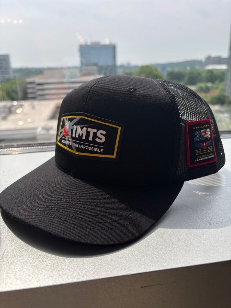 IMTSchicago's tweet photo. We were taught to never come to a party empty-handed, so we brought a gift for the USA's 250th birthday! Be one of the first 100 to register for #IMTS2026 with code IMTSUS250 and get this one-of-a-kind IMTS hat with an exclusive patch that celebrates America's 250th. This patch is exclusive to this week! Next week will be a new code and a new patch, so register now to claim this unique IMTS merch.

For those who have registered already, stay tuned! We have something in the works, so you don't miss out on this awesome merchandise!

Register for IMTS with code IMTSUS250: https://t.co/KiDIDmvQyL