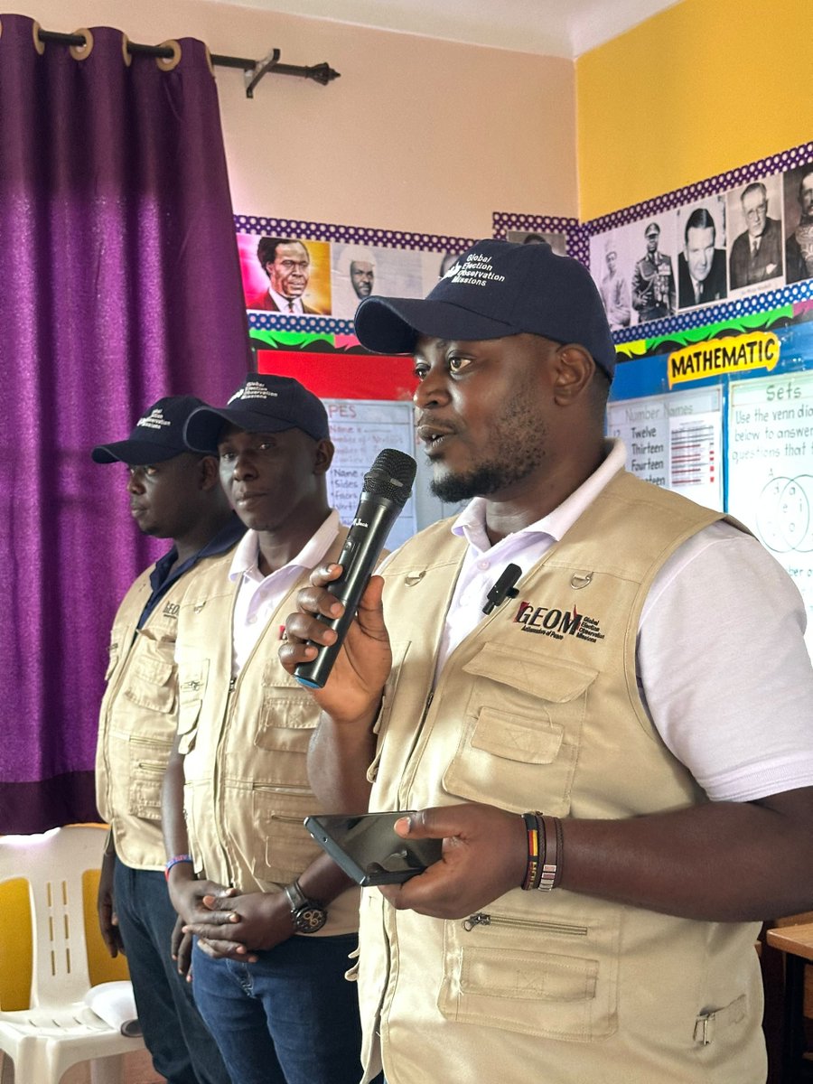 geom_elections's tweet photo. Today, we had an inspiring civic engagement session with @makarios_junior as learners prepare for their upcoming school elections. Leadership begins at a young age,  today's  session empowered tomorrow's voters with the knowledge and values of responsible citizenship. @UgandaEC https://t.co/7huCAH0ndB