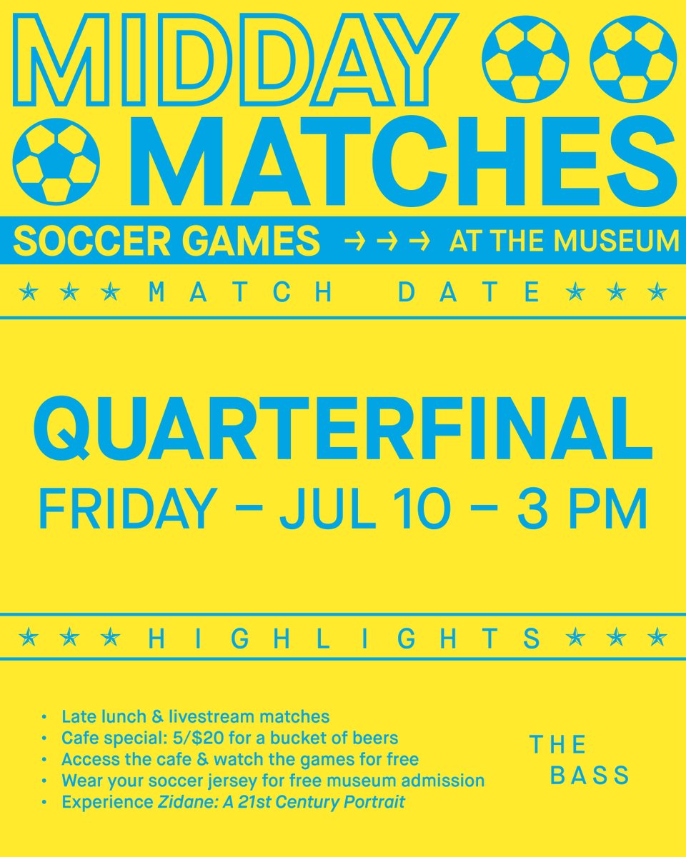 TheBassMoA's tweet photo. ⚽Catch SPAIN VS BELGIUM #atTheBass today Friday, July 10 at 3 PM and watch the livestream of the Quarterfinal Match 2! 

🔗Link in bio to plan your visit! https://t.co/Jv6zPPlcxd