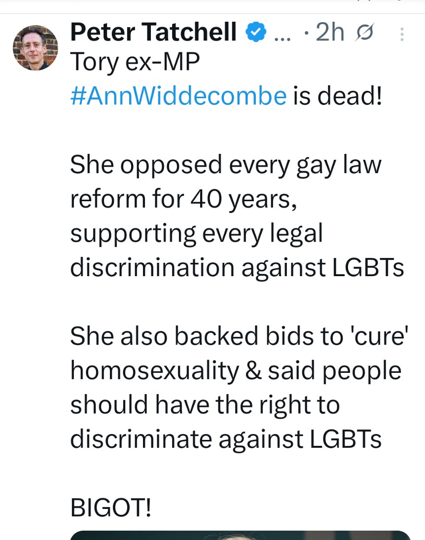 juneslater17's tweet photo. To tweet this on this day is a monsterous deed .
He could have let the day pass .
He's has a million views not because he's struck a cord because he's  foul 
The gay community would never support this  pointless statement https://t.co/wNXg7evFv5