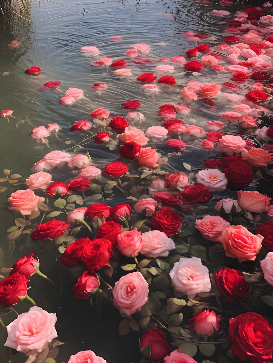 dreamyflowerrs's tweet photo. roses in the sea https://t.co/vADokfIhee