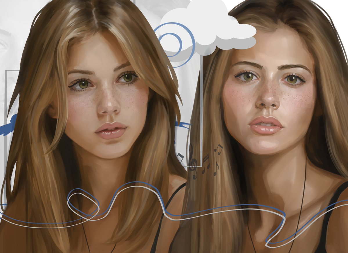deanweechesterd's tweet photo. i finished this fem dean piece; hope she is sexy and cool to all of you. Her hair looks longer on the right, and i meant to fix it a bit, but looking at it now it doesn't look so bad :,) https://t.co/vwyRKoyKm7