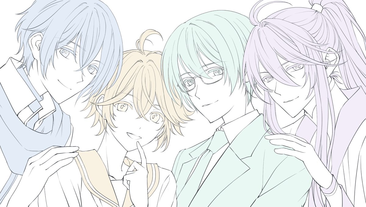 ChisatoTomoe's tweet photo. 線画出来たので寝ます( ˘ω˘ ) ｽﾔｧ… https://t.co/bwNQe7bPrS