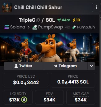 Anonymouspum's tweet photo. $TripleT is going to 100 millions.

$TripleC will go to 1 million EASY.

Cheap prices here.
Easy 100x 

Dont fade.

8hV3X9UAyRCHuNEQsJd6XQasjiVbXuDdbYektfMppump
@GoatGems https://t.co/yQ0gIN8exQ