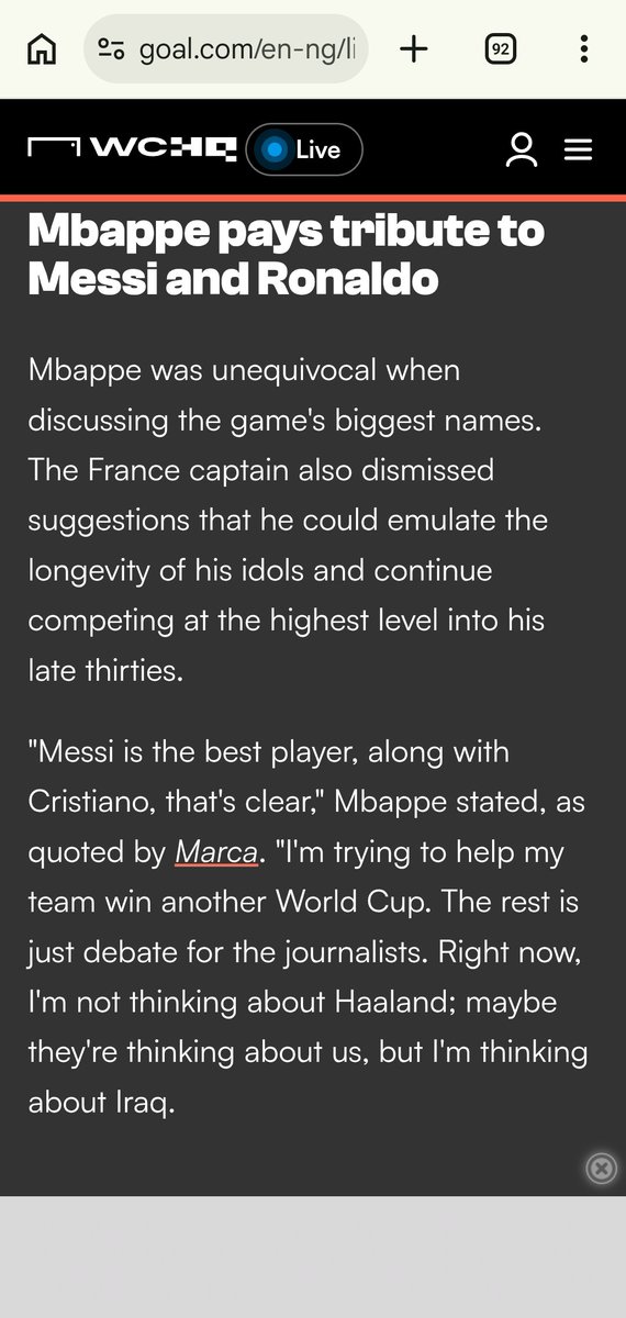 PraizToh's tweet photo. @Kashomey @LifehatesDindu @It_Was_A_Good_D Mbappe and Garnacho idolize Ronaldo.. mbappe didn't call Ronaldo GOAT, secondly when garnacho take to the media to call Ronaldo goat he hasn't play with Messi so he's only Ronaldo teammates then and thirdly, Deco was Portuguese as well and didn't say Ronaldo was the goat. https://t.co/vhrPdDNnpf