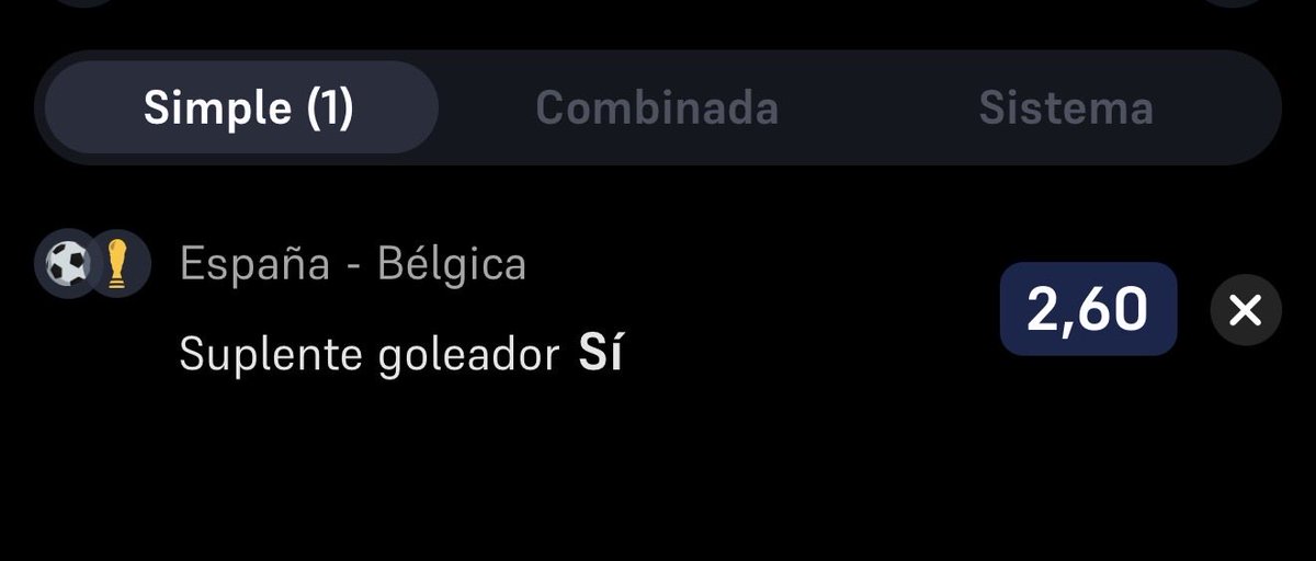 mega_apuestas's tweet photo. En Winamax hoy hay varias cosas muy interesantes, os explico lo que he visto.

¿Va a volver a ocurrir? Cuota 2.60 🤪

Apuesta gratuita para el España - Bélgica https://t.co/II7uTg28KB
