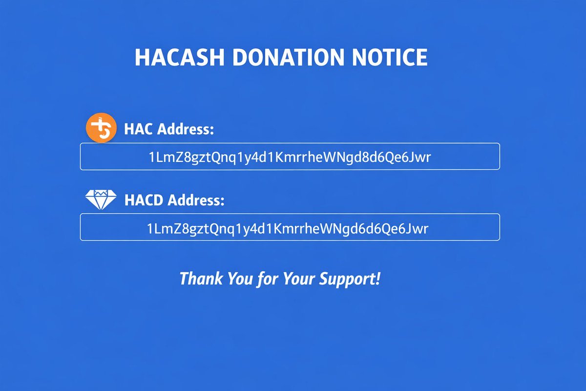 protocolbrick's tweet photo. The Turkish Hacash community has launched a donation campaign.

If all #BRICK Genesis slots are sold, #BRICK will donate 2,500 HAC to the campaign.

Donate here:
1LmZ8gztQnq1y4d1KmrheWNgd8d6Qe6Jwr

BRICK Genesis:
https://t.co/d4392XWOny

Let’s build #Hacash together. 🧱 https://t.co/oJkuQ6dCzR
