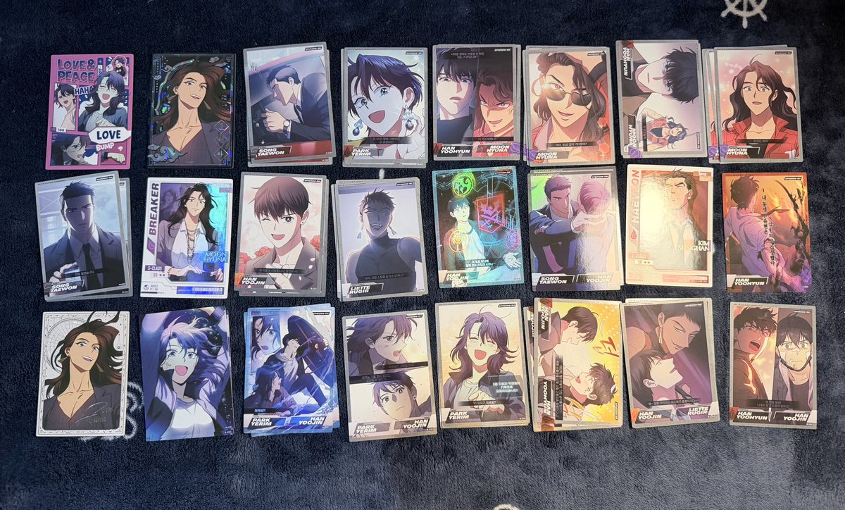 jjbhkk's tweet photo. พร้อมส่ง / wts
การ์ด My S-Class Hunters ซือกึบ เอสคลาส
ใบละ 10 บาท
ค่าส่ง 40/60 (พท.พิเศษ+20)
#ตลาดนัดsclass #ตลาดนัดซือกึบ #ตลาดนัดwebtoon #MySClassHunters https://t.co/nk5xJEI99G