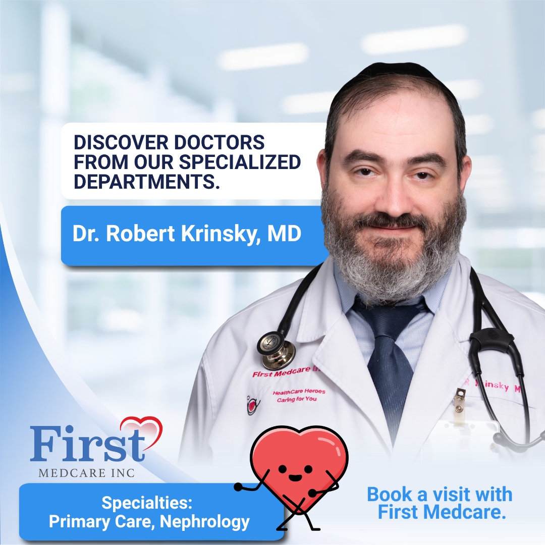 firstmedcare's tweet photo. Meet Dr. Robert Krinsky, MD 🩺

With expertise spanning Primary Care and Nephrology, Dr. Krinsky cares for the whole patient and the kidney health so much of your wellbeing depends on. Experienced, attentive, and focused on keeping you at your best.

#Nephrology #PrimaryCare https://t.co/LmLYgqMUr0