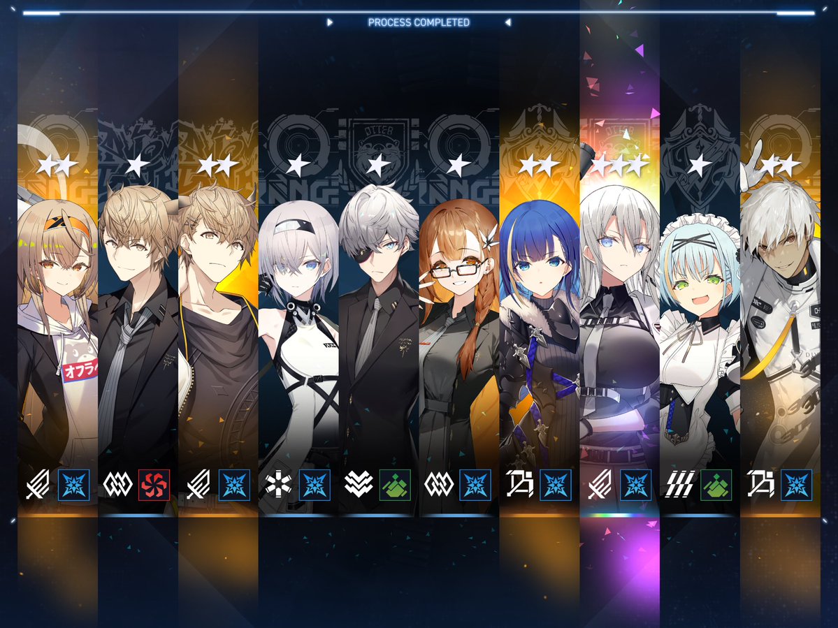 Rei_game74's tweet photo. ルミナ-トゥエルブ-トゥエルブ(トゥエルブ2回目撮り忘れたけど星2が1体だった)
んー嬉しいけど流石に未所持増えてきたからちょっと悲しい https://t.co/Rg7O9702DB