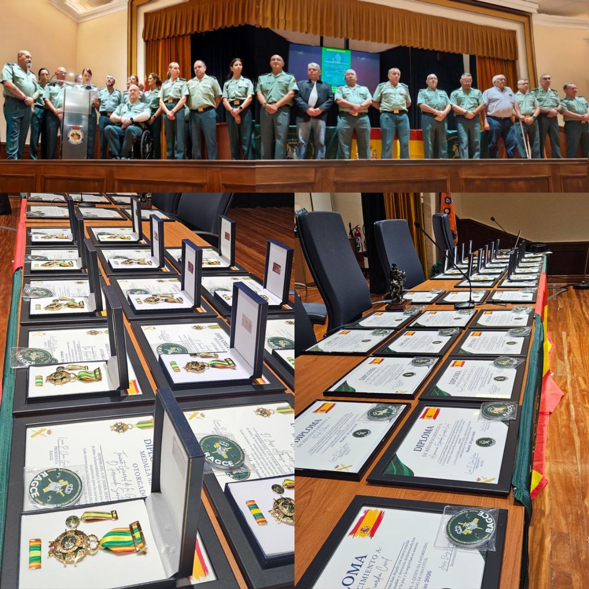 RAGCEasociados's tweet photo. RAGCE celebró el 20 de junio de 2026 su III Encuentro Nacional en la sede de la  Asociación Pro Huérfanos de la @guardiacivil, reuniendo a más de doscientas personas entre veteranos, familiares, autoridades y representantes de distintas instituciones.
#SiempreGuardiaCivil https://t.co/YpWPW4anku