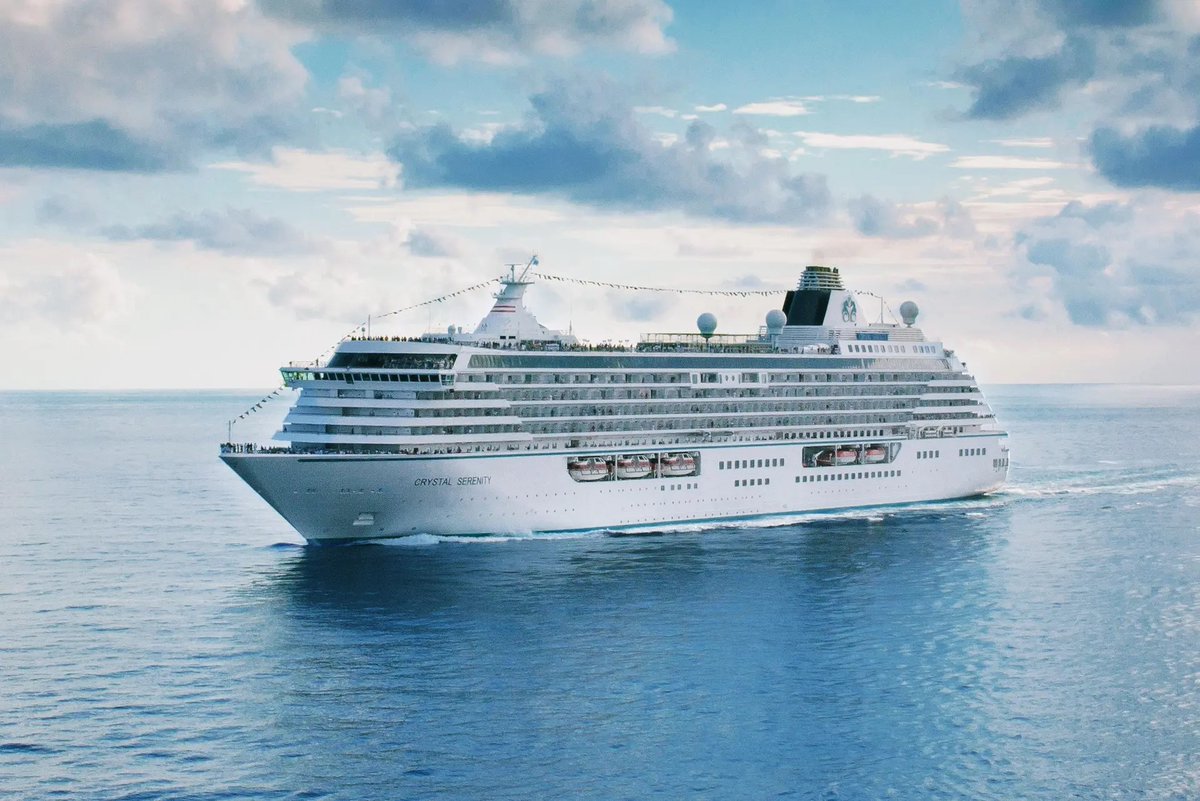 The_Cruise_News's tweet photo. @crystalcruises Announces Four Wellness At Sea® Retreats For 2027
👇👇
https://t.co/ey40XCsCgI

Images: © 2026 Crystal Cruises Ltd https://t.co/IPW8W6xnzc