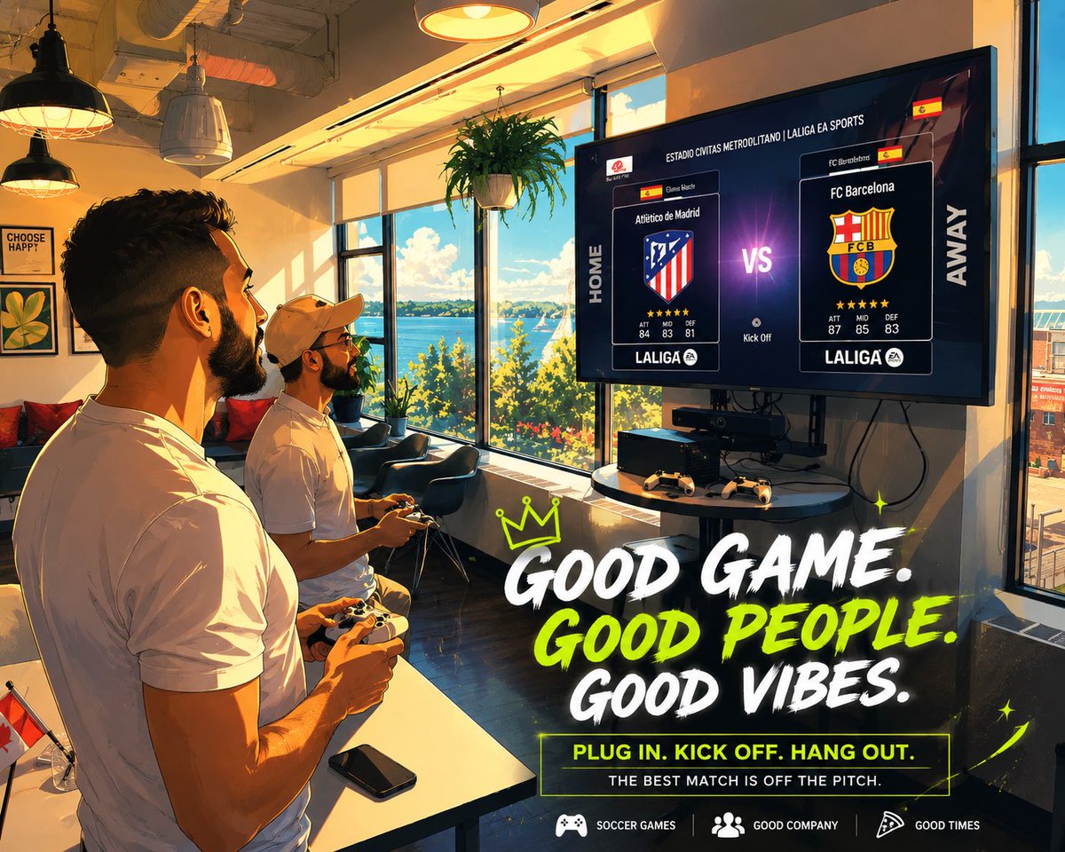 SimiStern's tweet photo. Did you know @SuperteamCAN hosts the best Friday coworking in Toronto? 

This week we’re warming up for next weeks @TXODDSOfficial hackathon and FIFA tournament.

Sounds fun? Join us! 👇 https://t.co/guwAcMYyWR