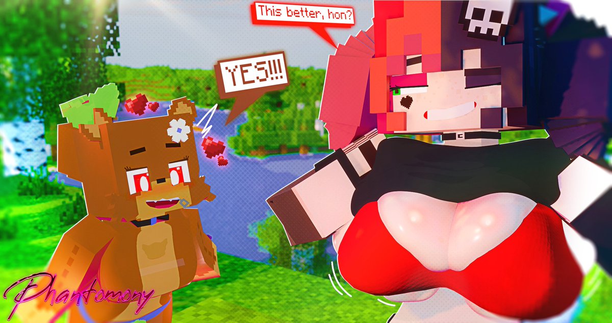 Phantomony's tweet photo. 🍒😳Ellie's Bra Strap 😳🍒

Ellie belongs to: @OdysseyEllie 
Bia belongs to @SlipperyT 

#mcr34 #r34 #elliewalls #biaprowell https://t.co/MAt1V4MQDA