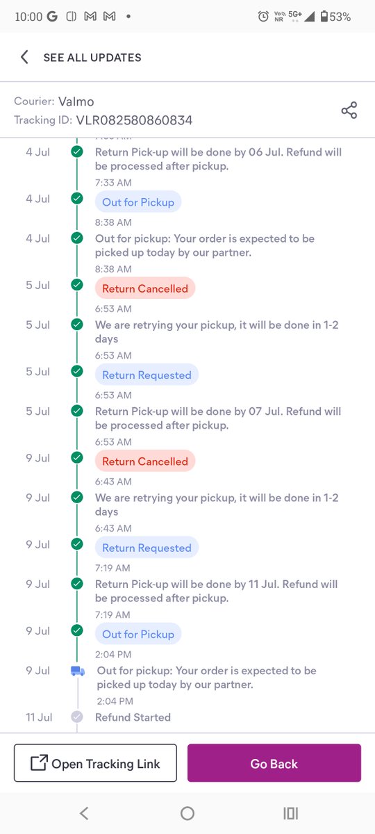 sachinmalhan's tweet photo. Very disappointed with @Meesho. My product pickup has been delayed despite repeated requests and follow-ups. This unnecessary delay is causing a lot of inconvenience. Please arrange the pickup immediately #Meesho #CustomerSupport #PickupDelay 
@Flipkart 
@amazon https://t.co/YVg81I4dD7