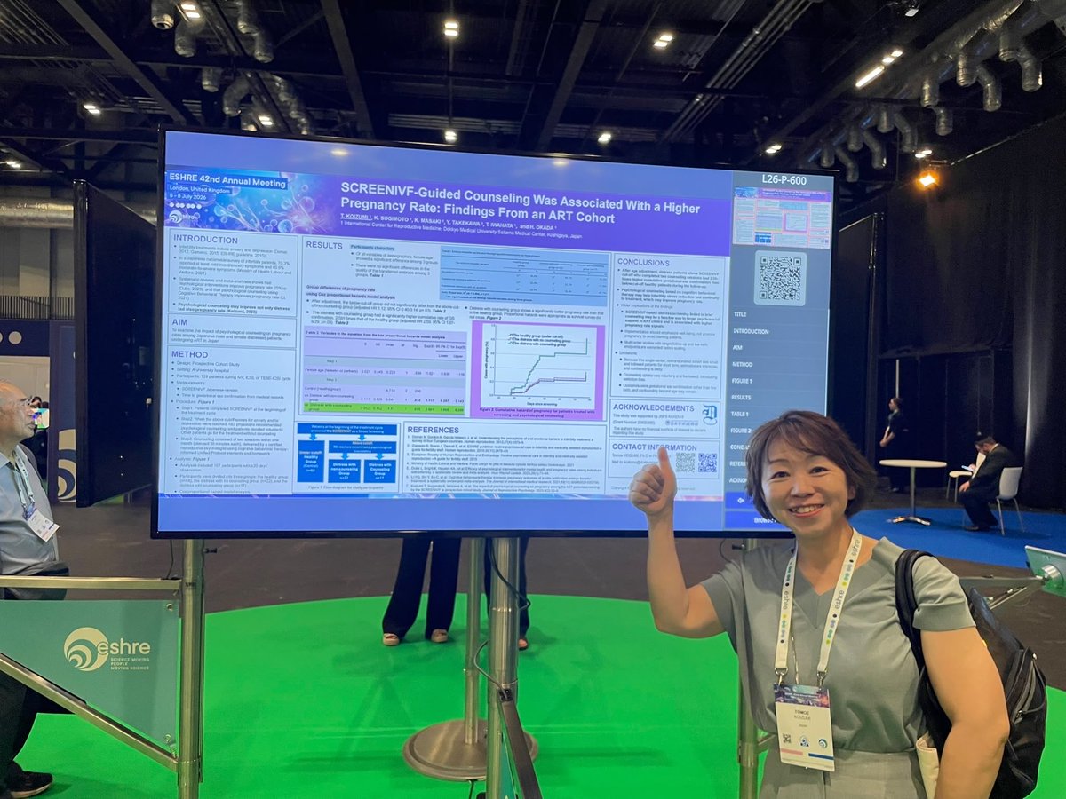 small_spring_w's tweet photo. ESHRE 2026 annual meeting at London https://t.co/WOSih0lXbz