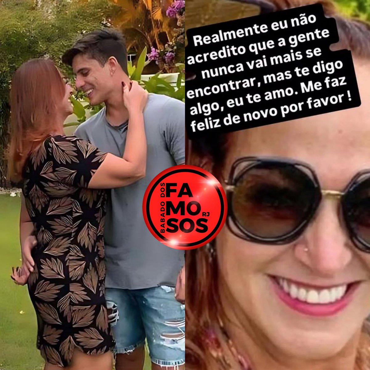 babadofamososrj's tweet photo. GENTE? Após anos de 12 término, Tiago Ramos faz pedido para Nadine, mãe de Neymar: "Me faz feliz de novo, por favor" 🗣️ https://t.co/cHRAiX7Bhn