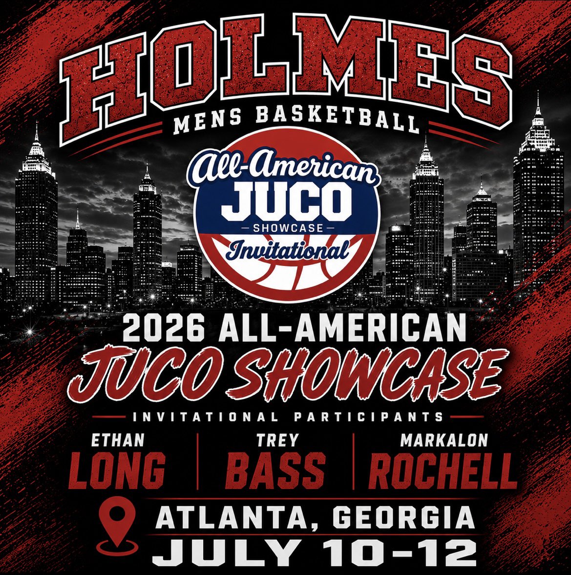HolmesMBB's tweet photo. 🚨COLLEGE COACHES: Be sure to check out our guys participating in the 2️⃣0️⃣2️⃣6️⃣ JUCO Showcase in Atlanta this weekend! 🏀 #WeDogs🐶
@JUCOShowcase https://t.co/XDcyIYRAEK