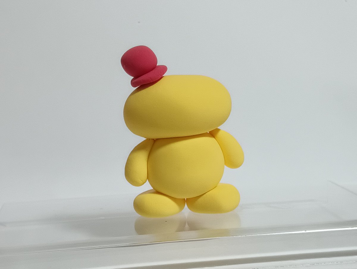 harukawa_koubo's tweet photo. 「オムライス星人」
制作中…
#オムライス　#粘土
#ハンドメイド　#フェイクフード https://t.co/vofmRXuYCS