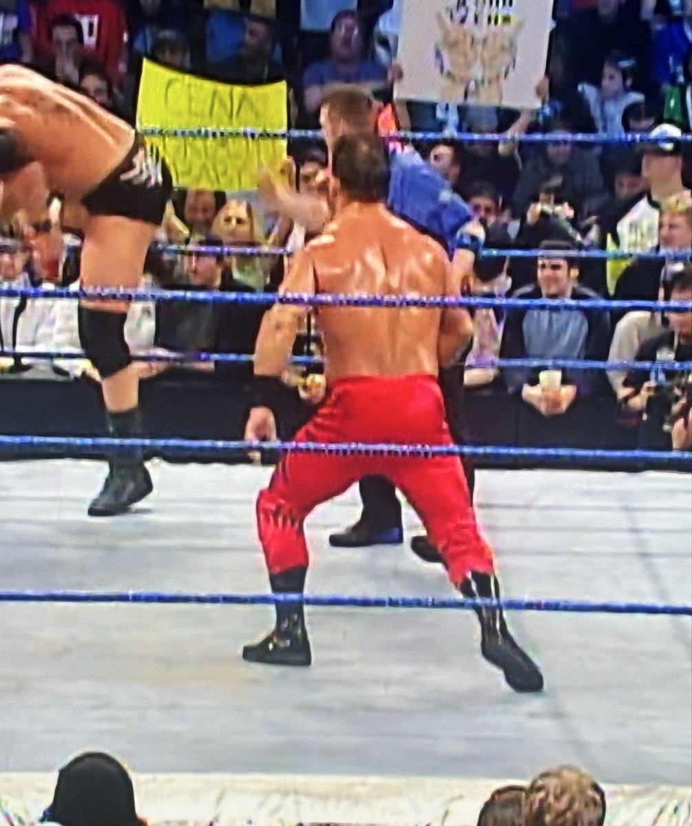IsThisAWork's tweet photo. So the week of January 19, 2004 is when the THQ developers used to create the Smackdown vs Raw models. 

How I remember what those models look like 22 years later, I’m not sure, but these are the things I notice. #WWE04 https://t.co/CzcfLl7A12