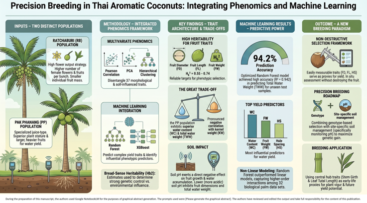 AgriEng_Mdpi's tweet photo. Can data science predict the perfect coconut? 🥥✨

Check out the methodology and high-accuracy predictive models.

🔗https://t.co/DuFskuOeOu

#DigitalAgriculture #PredictiveModeling #Agronomy https://t.co/EqDb9wMqc2