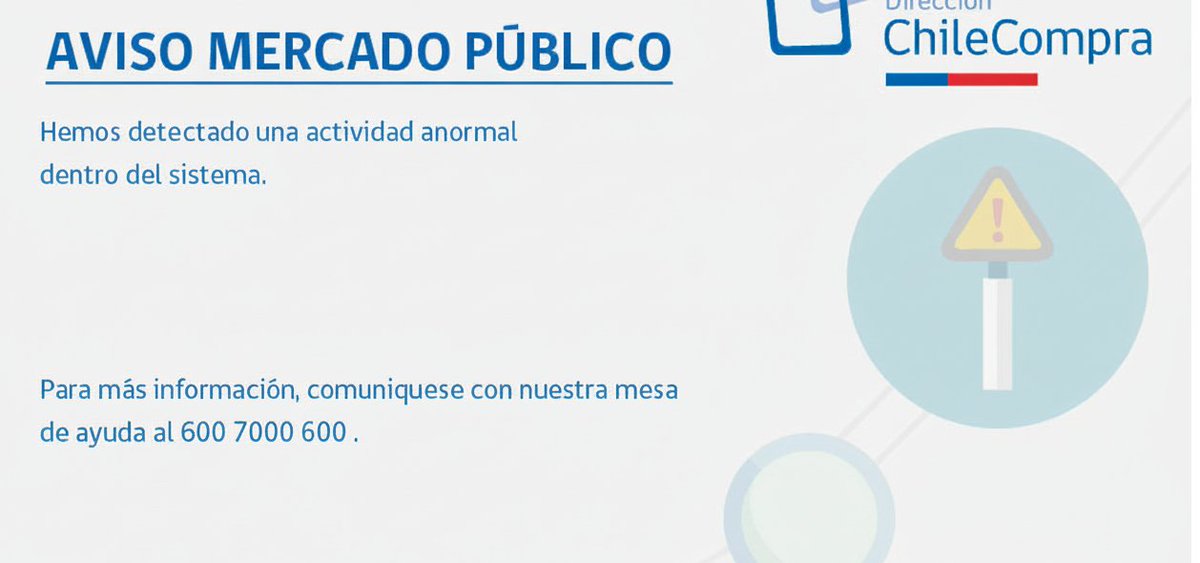 chasconqliao's tweet photo. @MercadoPublico 

buen dia necesito descargar unos anexos para postular a una licitacion y me sale ese mensaje

que sucede? https://t.co/ZiqPngXEac