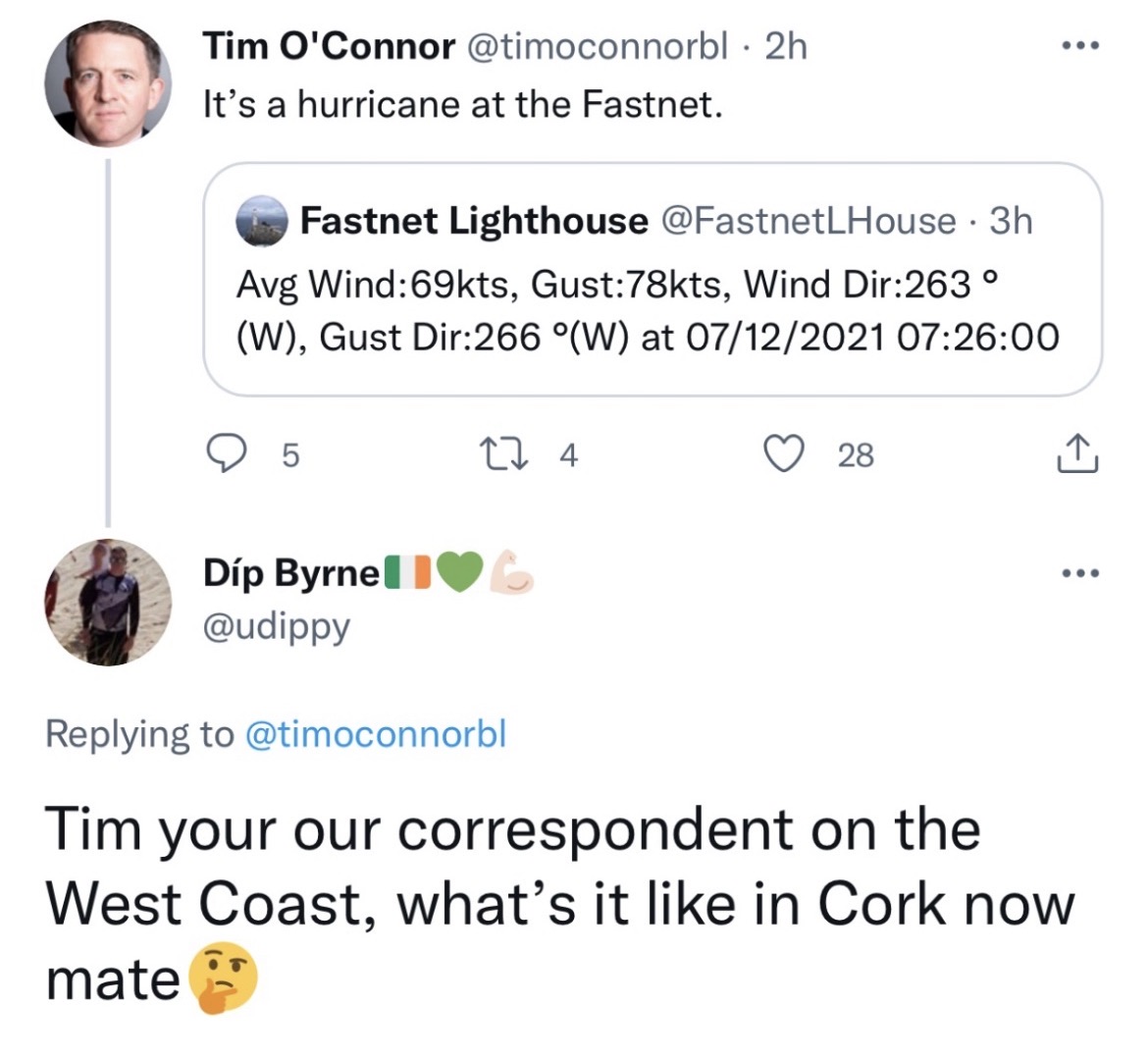 Ultan0Bhraidin's tweet photo. @Peterajbi @udippy @HeidiBachram Fucking state of him is right. How could a cabbage like that co tribute positively to Irish society.
His timeline is LADEN with gaffes. Always good for a laugh.
Cork is on the west coast, you know.😬 https://t.co/gkqao4k6dt