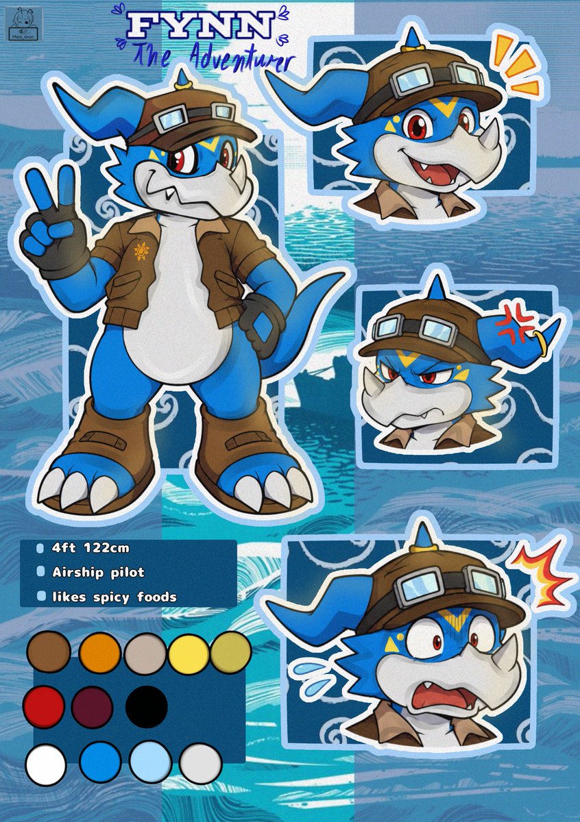 FlynnVeemon's tweet photo. Another ref of Flynn!!

🎨: @meis_4ron

#Digimon #Veemon #Fakemon https://t.co/9Plf7zym3I