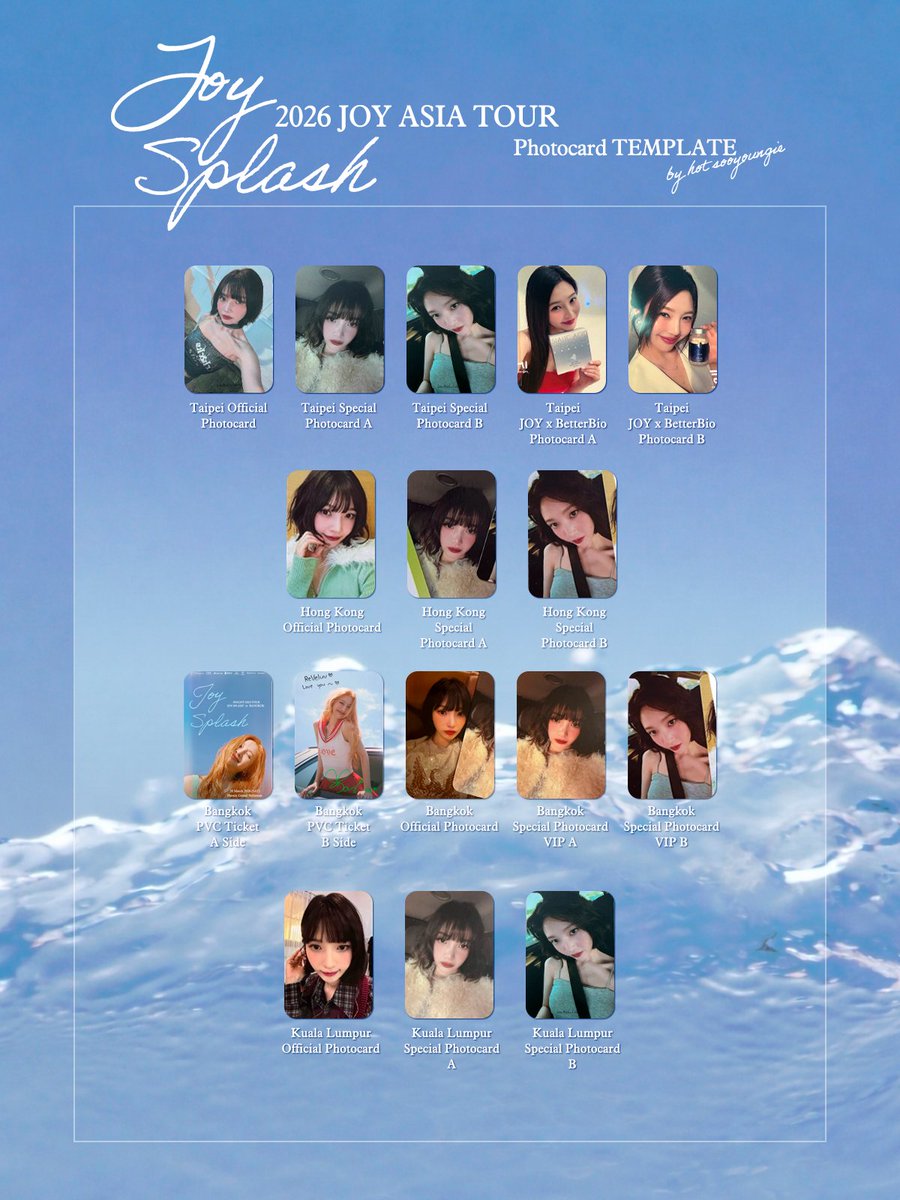 hot_sooyoungie's tweet photo. Joy Splash 2026 Asia Tour TEMPLATE RED VELVET

#JOY #조이 @RVsmtown
#2026JOY_SPLASH_TOUR https://t.co/kWuC9Bqgyg