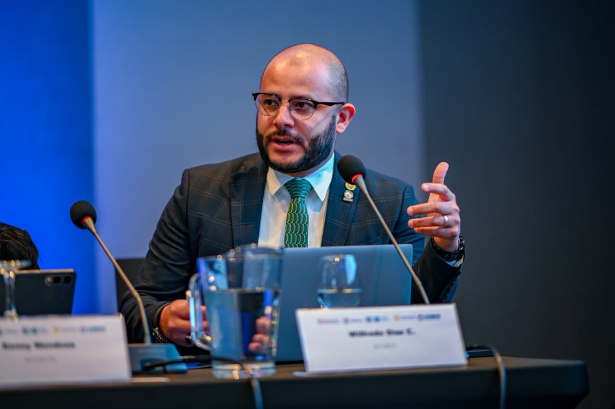 Banguat's tweet photo. La primera sesión de la segunda jornada de la XVIII Reunión del #CAPTAC-DR permitió a las autoridades intercambiar experiencias y reflexionar sobre la importancia de fortalecer las estadísticas macroeconómicas como un insumo para la toma de decisiones en cada uno de sus países, reconociendo que la cooperación regional y el intercambio de buenas prácticas son fundamentales para avanzar hacia sistemas estadísticos cada vez más sólidos, comparables y alineados con los estándares internacionales.