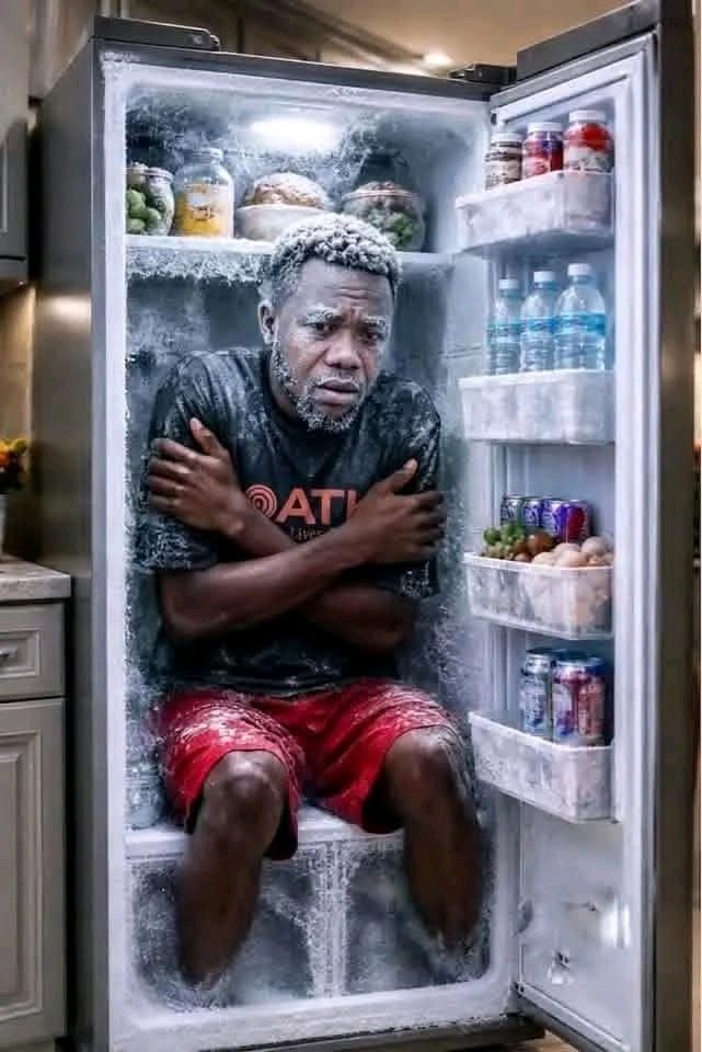 faralian4u's tweet photo. A lady told him she wanted a cool guy. https://t.co/L6XaYdaYDW