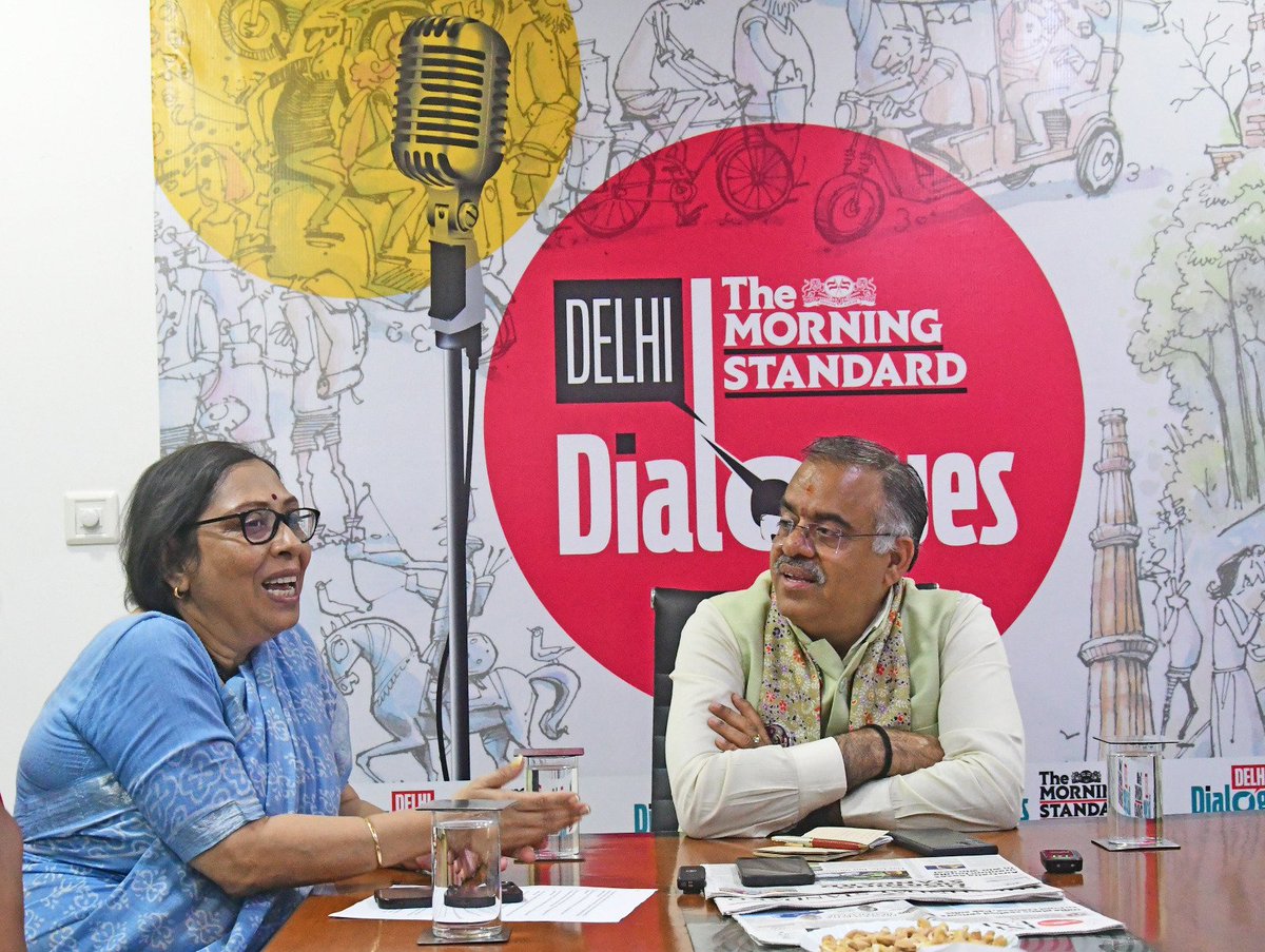 TheMornStandard's tweet photo. At the Delhi Dialogues of @TheMornStandard, BJP national general secretary and Rajya Sabha MP @tarunchughbjp said #BJP will win #Punjab elections, scheduled to be held next year. He said the roadmap is ready for it. @santwana99 @NewIndianXpress https://t.co/IXoEHtCJPo