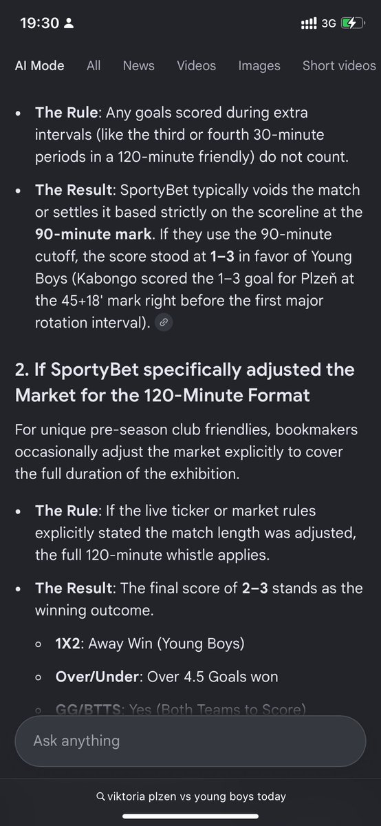 Nacho_Reg's tweet photo. @sportybettz please give us the rules you applied to settle plzen vs Young boys which played 60 minutes each half https://t.co/htXCqq9wrF