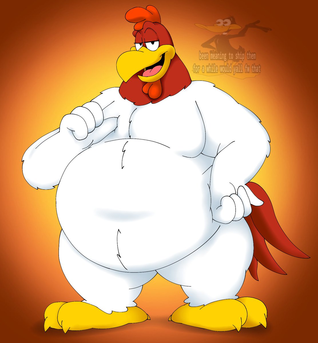 PT80S0UP's tweet photo. brushed up on my foghorn a bit again last night in case i act on any #futureplans https://t.co/6E1XmP0yzc