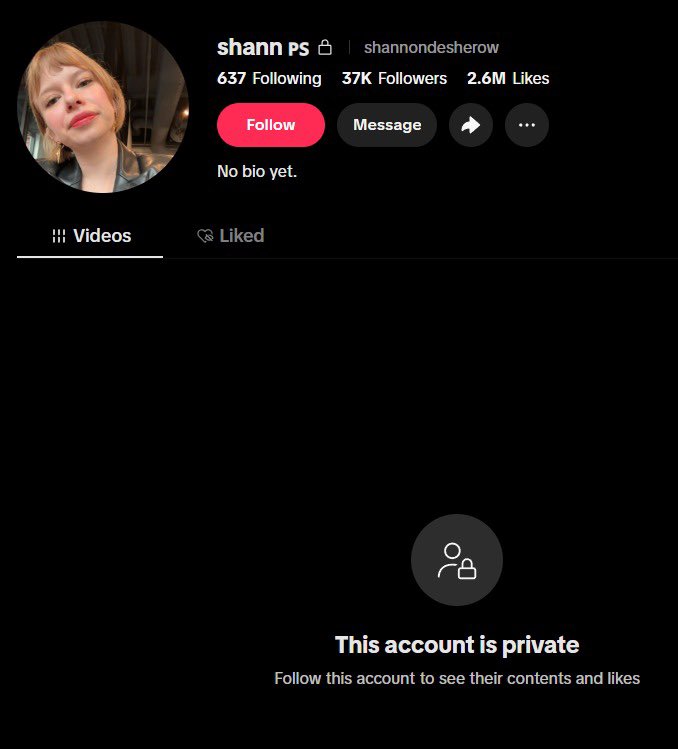 libsoftiktok's tweet photo. Shannon just went private

Here’s the before and after

Don’t worry, we have the receipts

More coming https://t.co/ghMRtV51qk