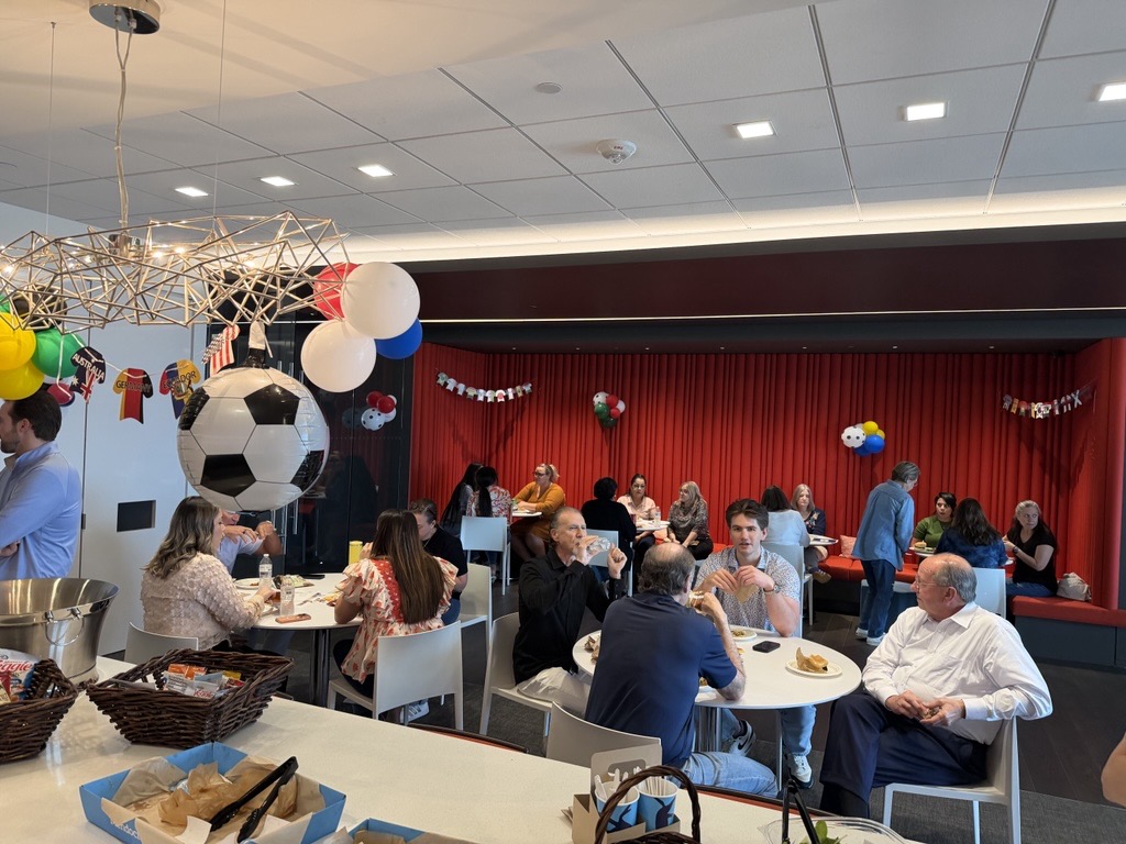 boyarmiller's tweet photo. The firm recently gathered in celebration of Litigation Legal Assistant Luisa Reynolds. Thank you for your many contributions to the team over the last 5 years!

#celebrate #firmculture https://t.co/ruPjcKgX15