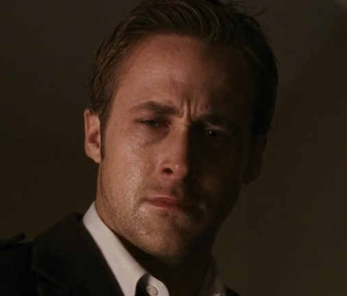 sblimeinvention's tweet photo. ryan gosling you are so gorgeous when youre sad. https://t.co/yXUin5eMI7