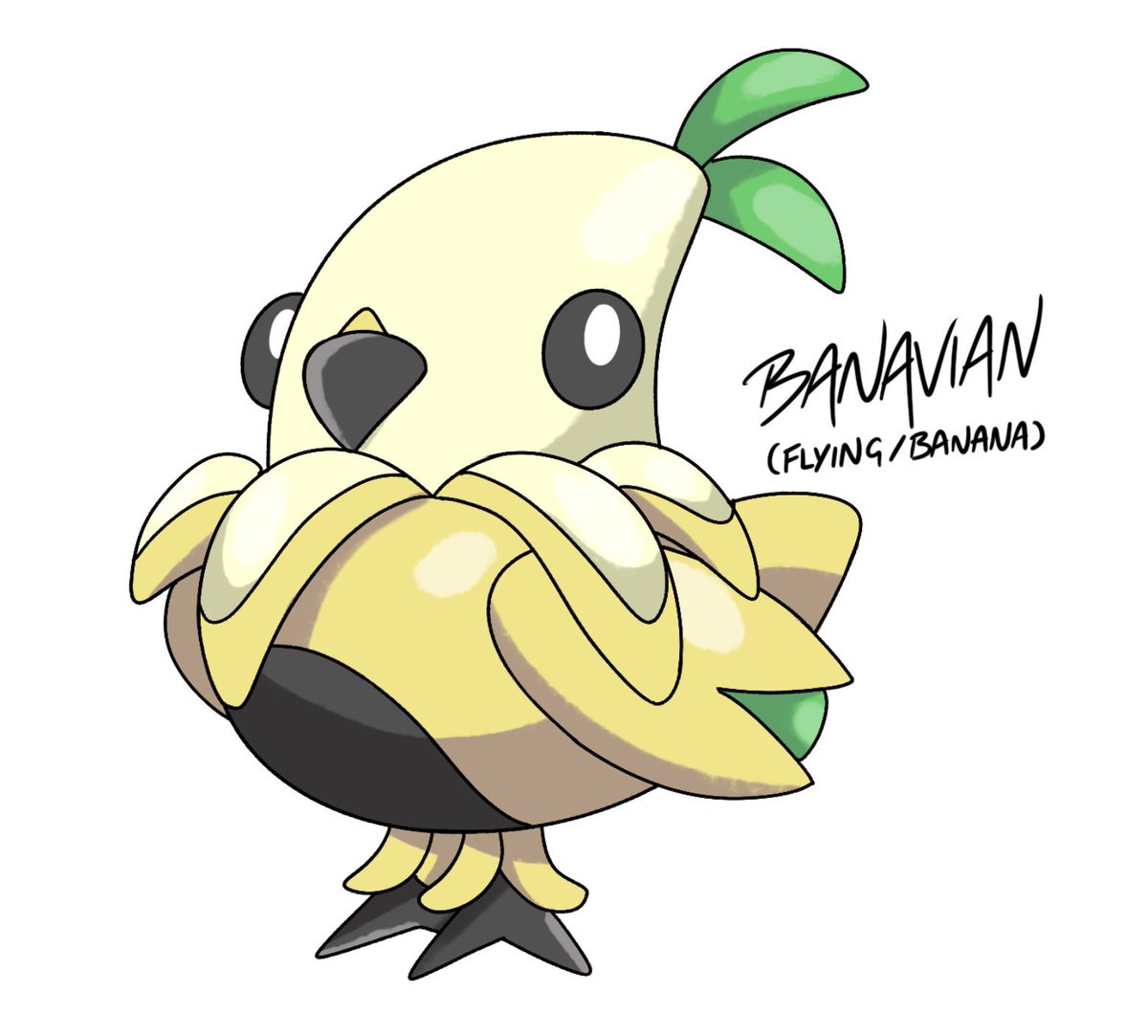 bulletstations's tweet photo. Had a terrible day today so I designed a pokemon. He’s a banana. https://t.co/VfCFZL20dQ