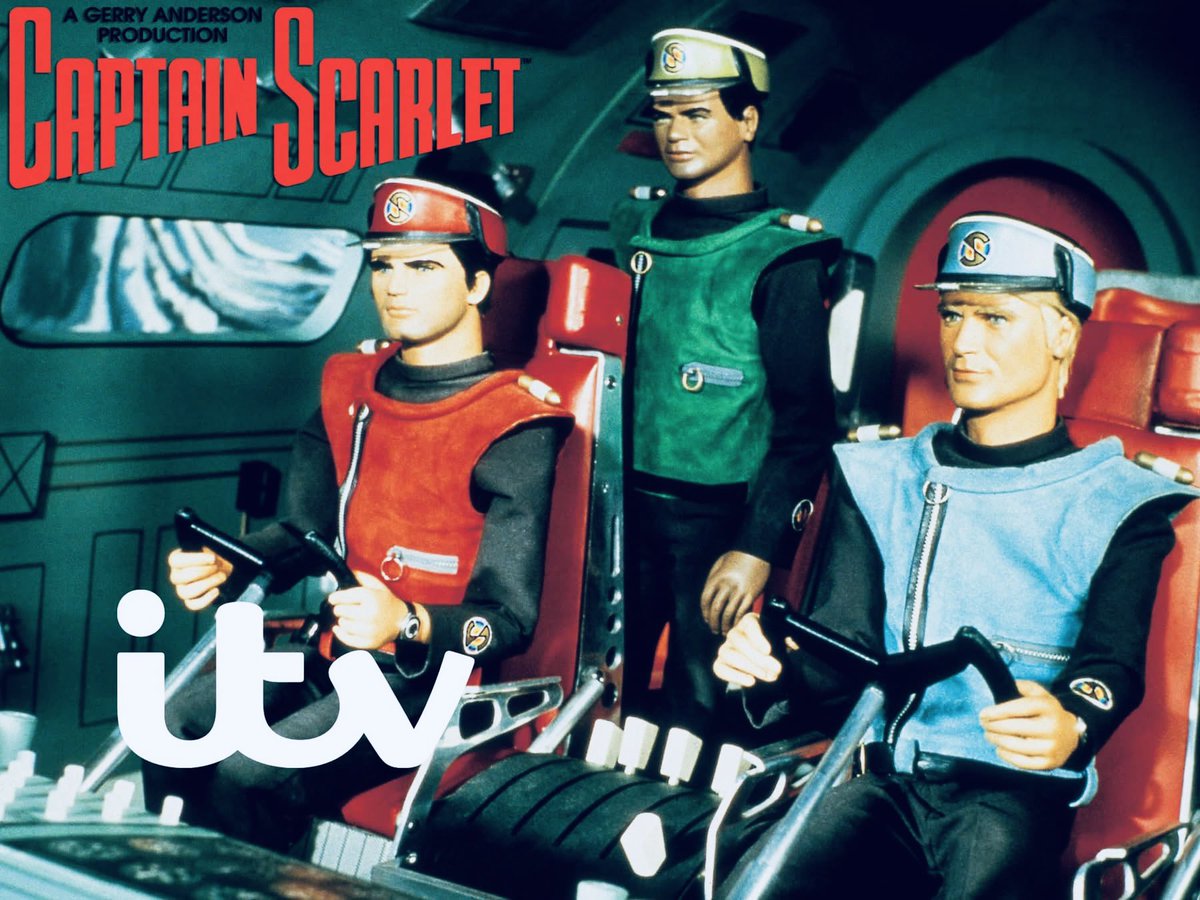 AllahrakhiDivya's tweet photo. Wow it’s Captain Scarlet day the greatest show celebrating 58 years now still my favourite show❤️💙❤️💙rip Francis Matthews Gerry&Sylvia Anderson legends forever #CaptainScarletDay #GerryAnderson #CaptainScarlet #SpectrumIsGreen #SIG @GerryAndersonTV @_Fanderson @TalkingPicsTV https://t.co/0MMGVJNssZ