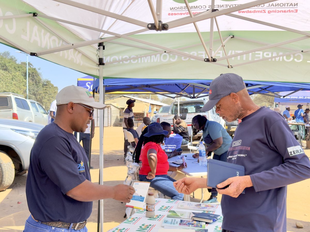 ncczimbabwe's tweet photo. Today, we were in Mushumbi Pools, continuing our mission of making the National Competitiveness Commission (NCC) visible across Zimbabwe through public awareness and stakeholder engagement. https://t.co/0U8pLEQutS