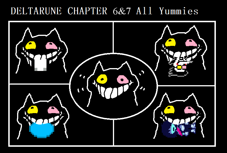 Tairbaz's tweet photo. spoilers

#deltaruneㅤㅤㅤ https://t.co/eZ1ivY5nzk