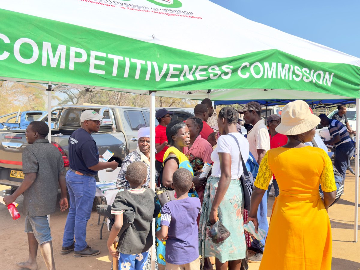 ncczimbabwe's tweet photo. Catch us tomorrow at Ruyamuro Growth Point, Guruve, with National FM as we continue spreading awareness about NCC and its mandate.

Bringing NCC closer to the people.

#NCCZimbabwe #CompetitivenessZim https://t.co/PkPt0FlU2f